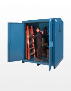 armoire-de-rangement-bleu-en-acier-laurin-conteneurs