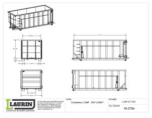 Laurin: Conteneurs trans-rouliers LOMF (Médium-fort)