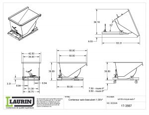 Conteneur autobasculant 1VC